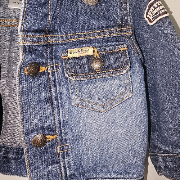 Levi's | (18 mos) | Vintage Jean Jacket/Denim Trucker Jacket with Sherpa Collar - Picture 5 of 11